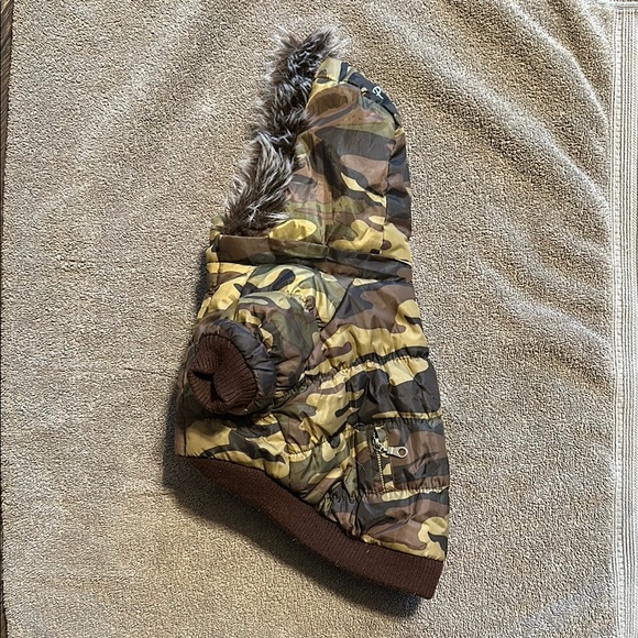 Pet Life Other - **3/$15** Pet Life hooded camouflage dog coat size small